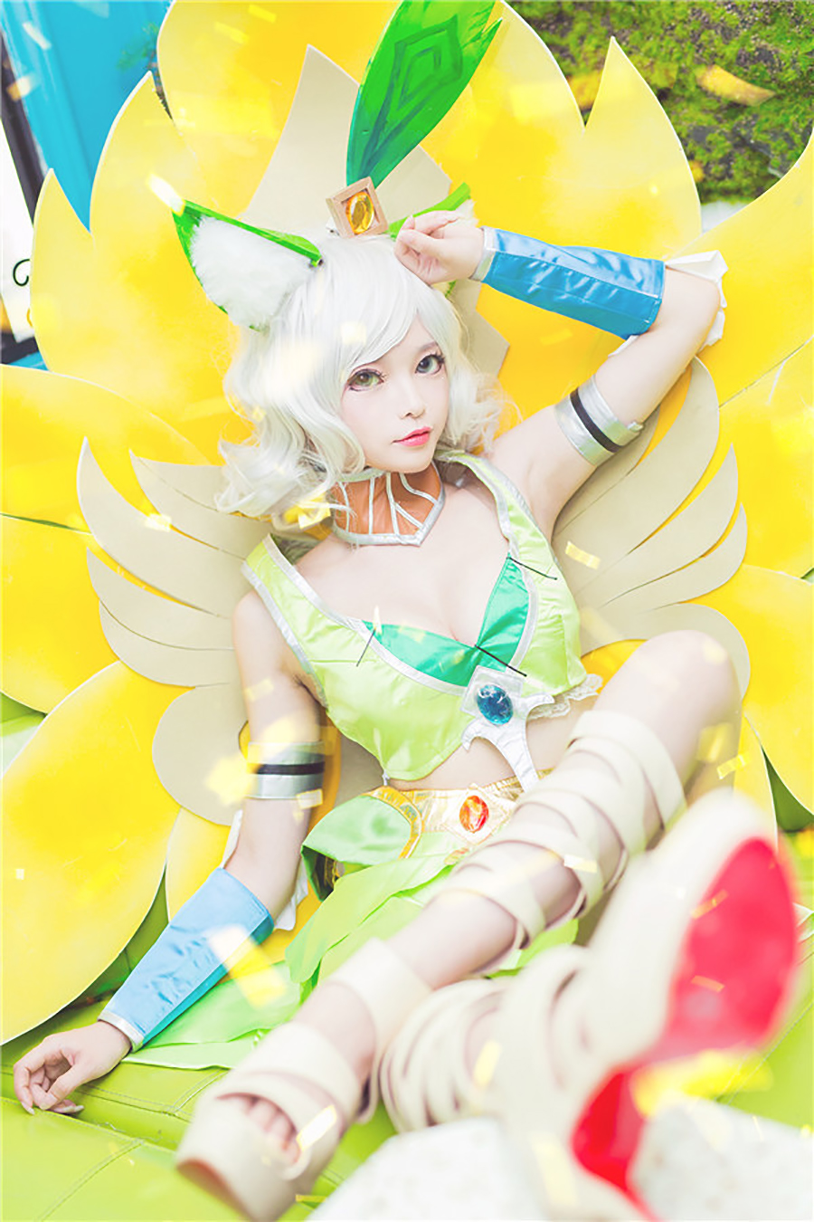 COs妲己热情桑巴,旗袍cos王者荣耀 妲己热情桑巴cosplay,这灵动的小妖精再坑都不怕!