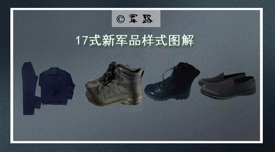 说重点!全军17式新军品高清样式图解!