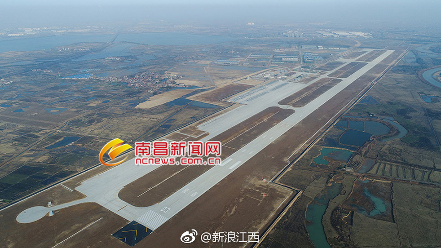 南昌瑶湖机场展雄姿 承载江西"航空梦[心]
