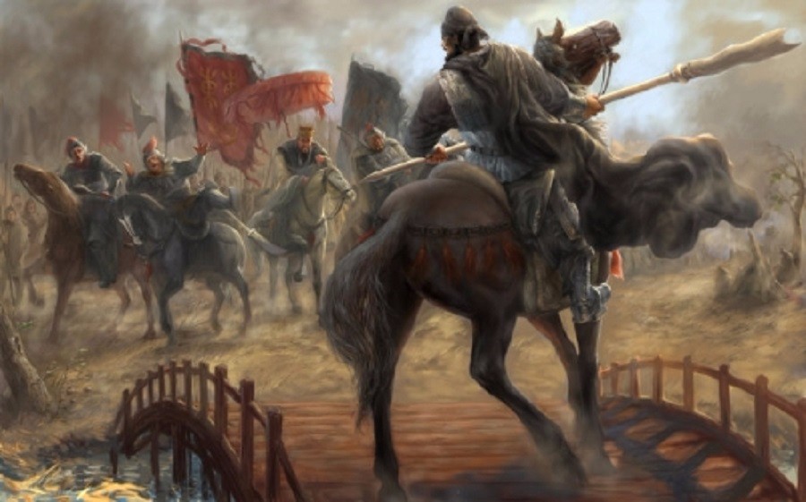 张飞长坂坡退敌也是一出“空城计”