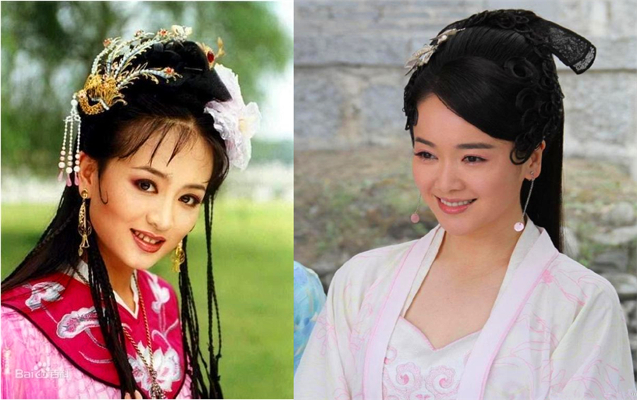 一直觉得涓子和左小青长相有点相似,都属于端庄大气的类型,尤其是古装