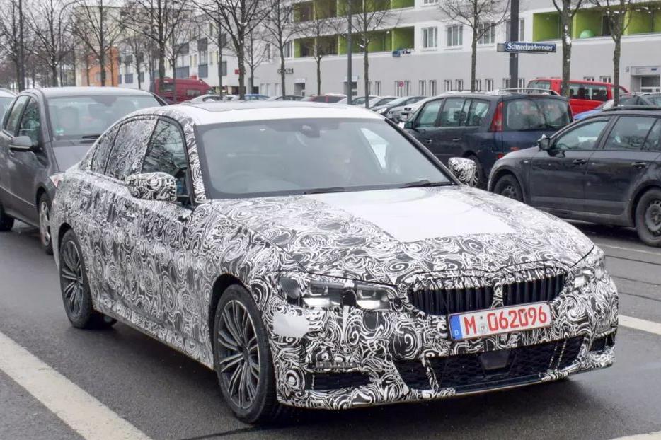 全新一代宝马3系低伪谍照曝光！新车有望年底正式亮相！