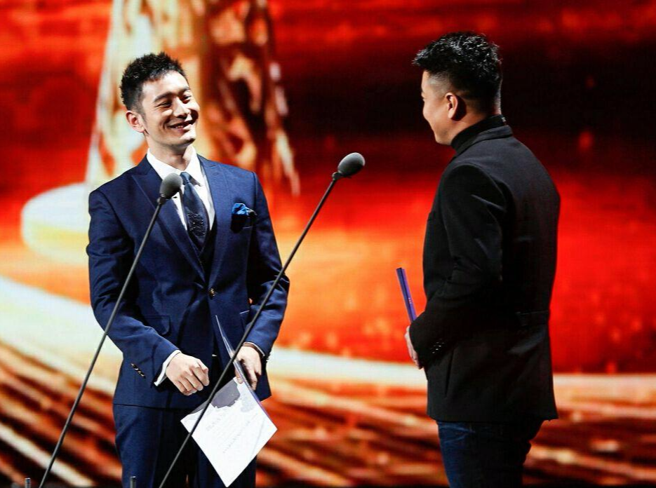 黄晓明拜师王皓暴露真实身高, 1米76与1米80只差个