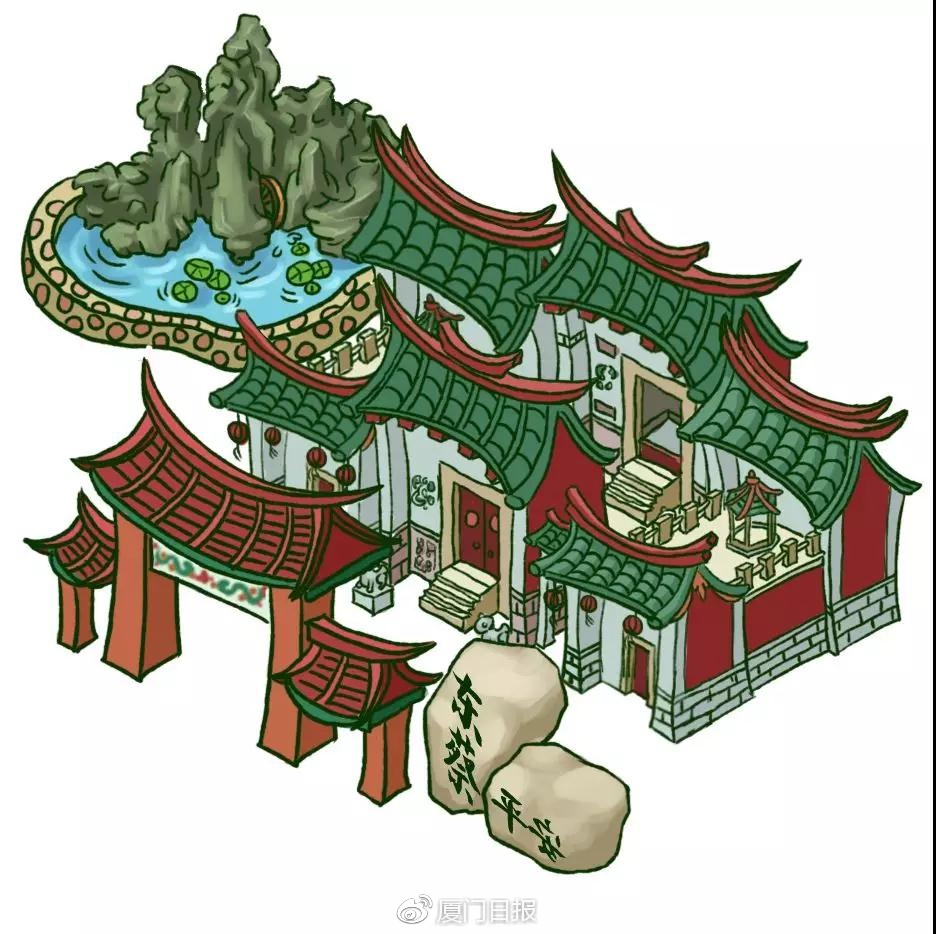 超萌大嶝手绘地图，都是在地人力荐的逛吃好地方~