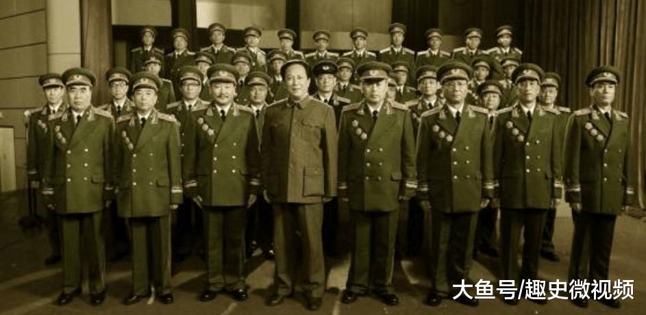 在新中国建立后的十大元帅授衔仪式于1955年在中南海举行,这场仪式意
