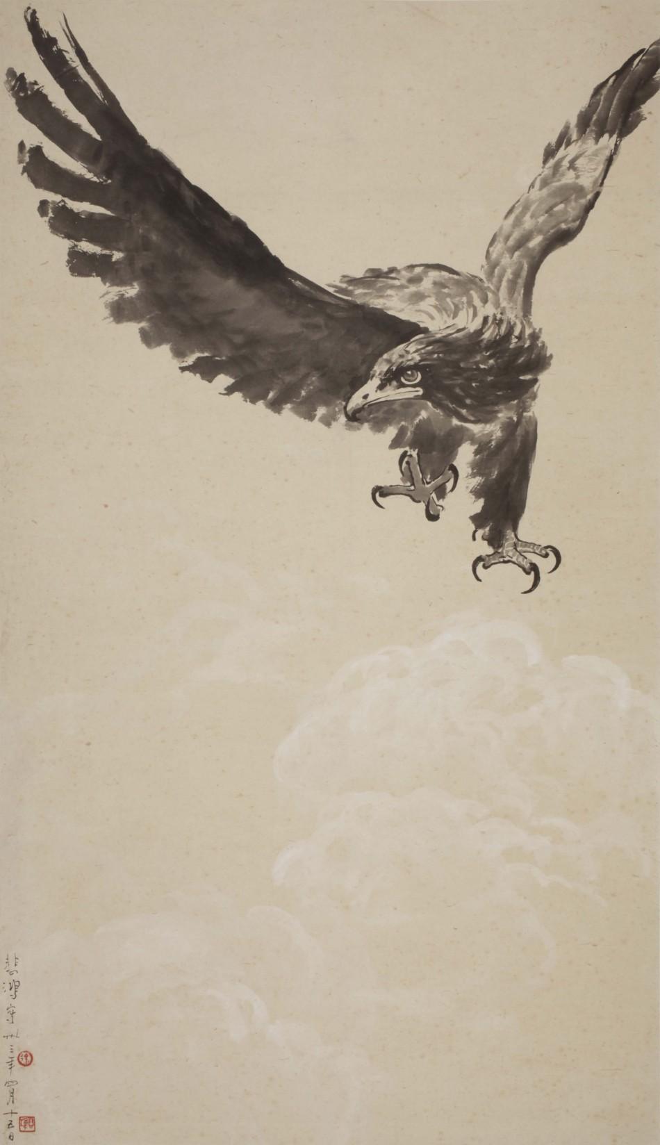 徐悲鸿罕见画作