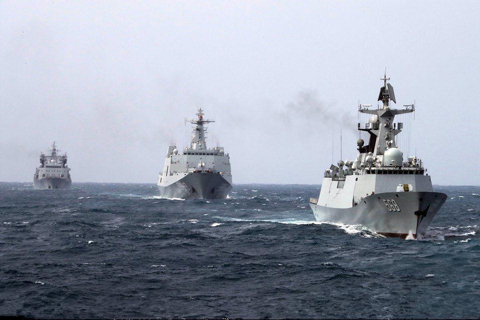 中印海军对峙马尔代夫,40艘印度军舰上阵,最终