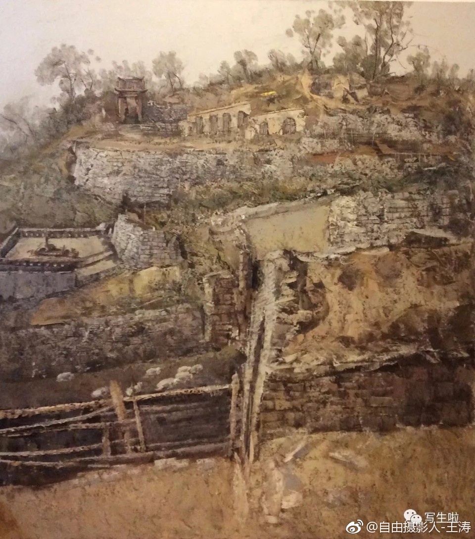 【中国】程克油画写生作品欣赏