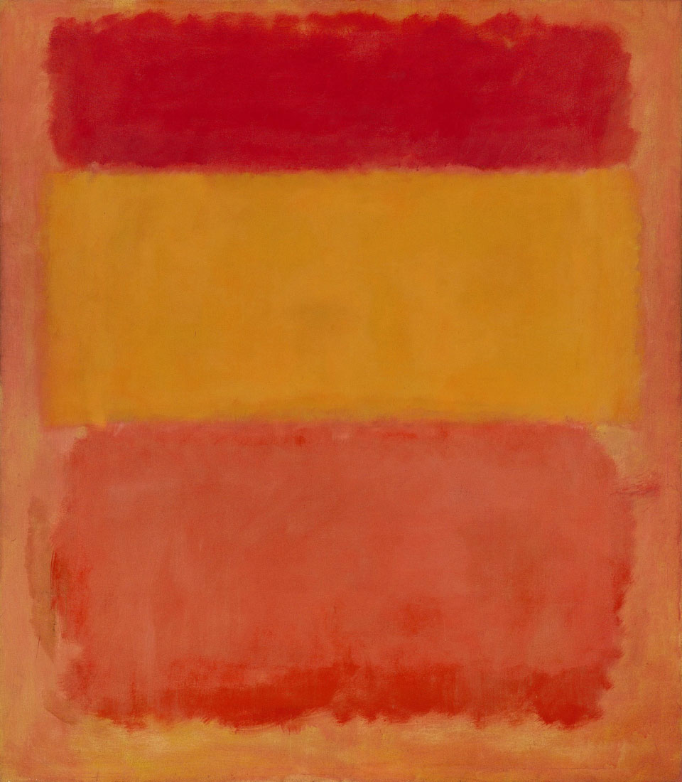 yellowandorangemarkrothko马克罗斯科