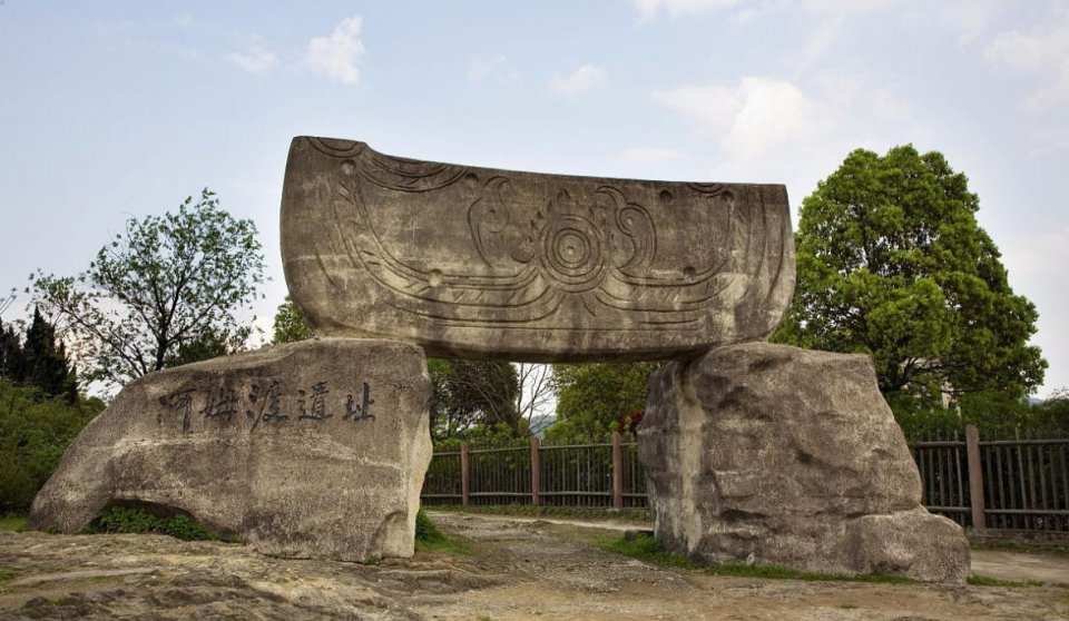 在宁波,河姆渡遗址的雄风依旧那么清晰