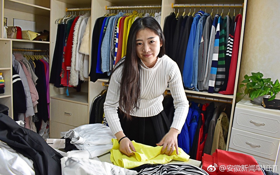 90后帮人收拾衣服180元\/时 创业做衣橱整理师