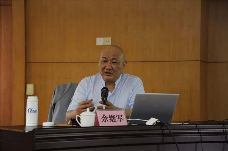 省司法厅余继军副厅长率队来我市宣讲12348广东法网建设