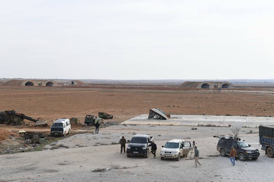 2018年初,叙利亚伊德利卜杜虎尔机场现状