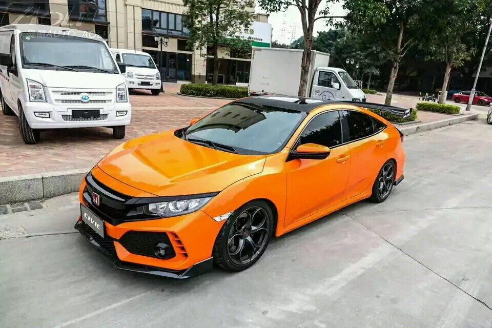 2017本田思域改装,最炫酷实拍集锦,这里有你的车子么?!