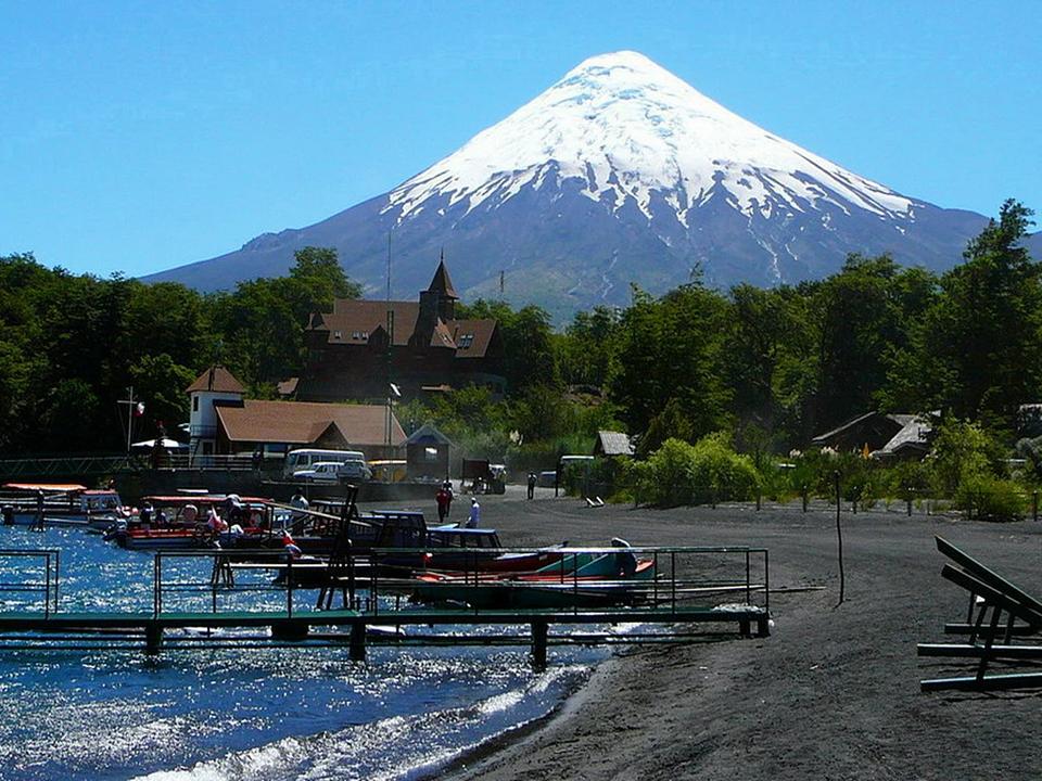 富士山的兄弟奥索尔诺火山
