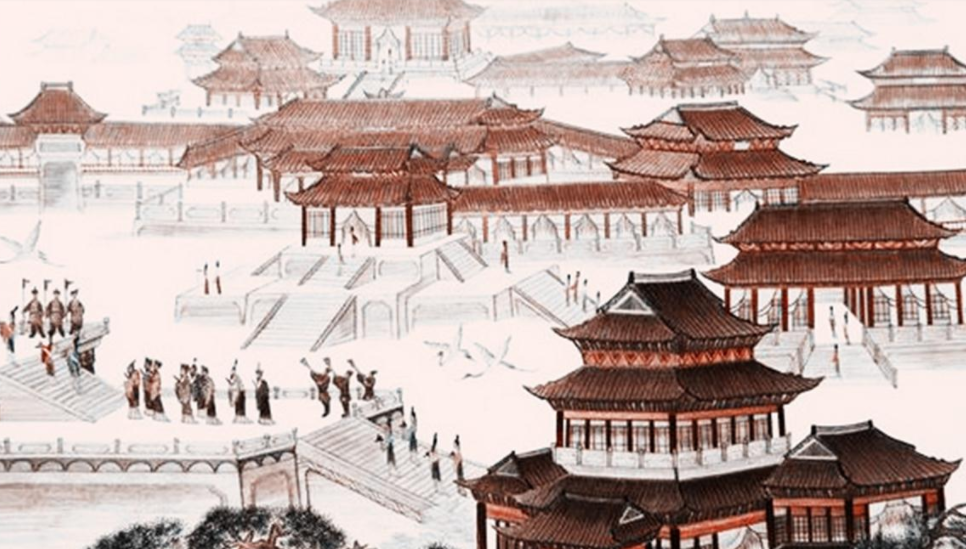 阿房宫简谱_阿房宫复原图