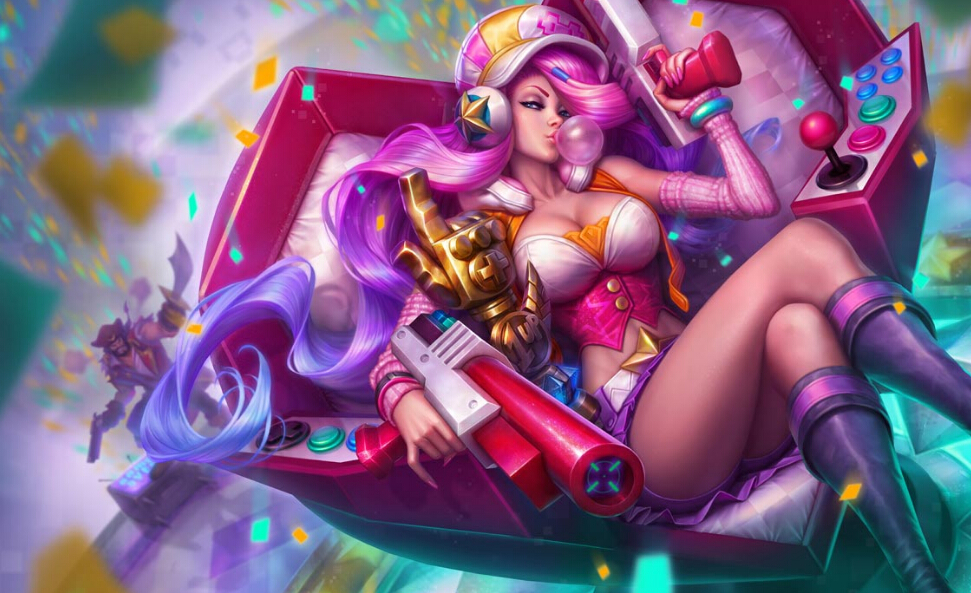 LOL女枪终极皮肤武装战姬遭吐槽 这原画跟模型丑出天际了