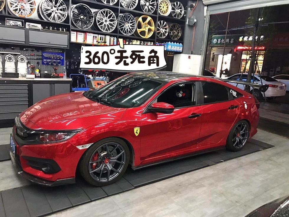 2017本田思域改装,最炫酷实拍集锦,这里有你的车子么?!