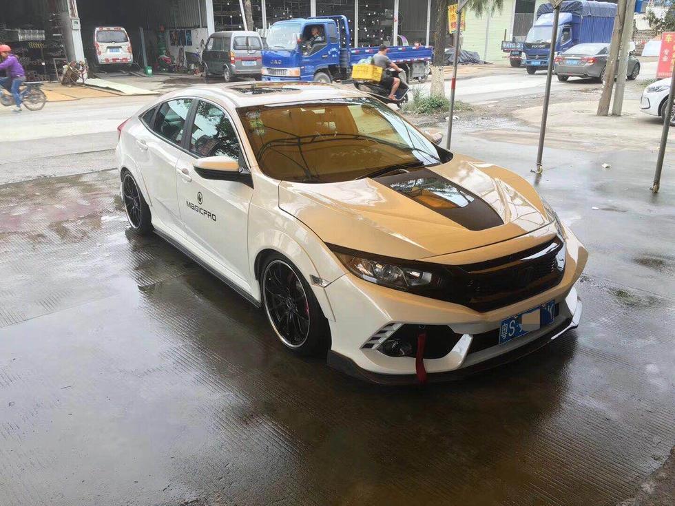 2017本田思域改装，最炫酷实拍集锦，这里有你的车子么?!