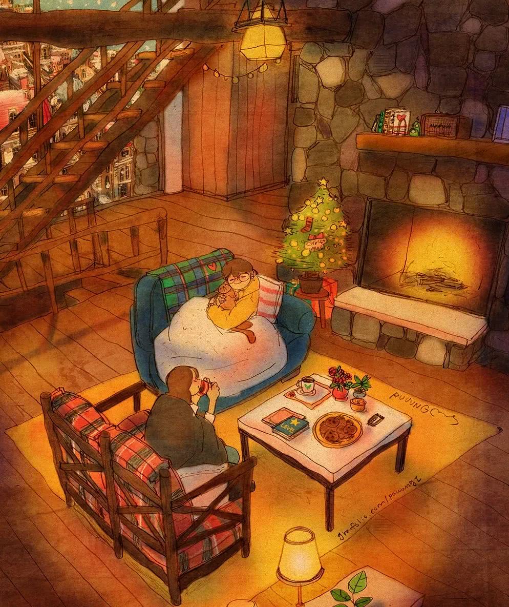 韩国暖心插画家的爱情故事~也许幸福就是这个样子吧!