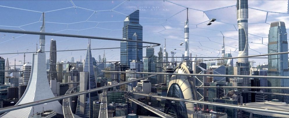 地球未来的城市是什么样?几张科幻想象图告诉你答案
