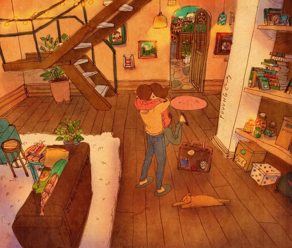 韩国暖心插画家的爱情故事~也许幸福就是这个样子吧!