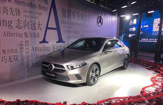 轴距加长 全新梅赛德斯-奔驰A级轿车首发
