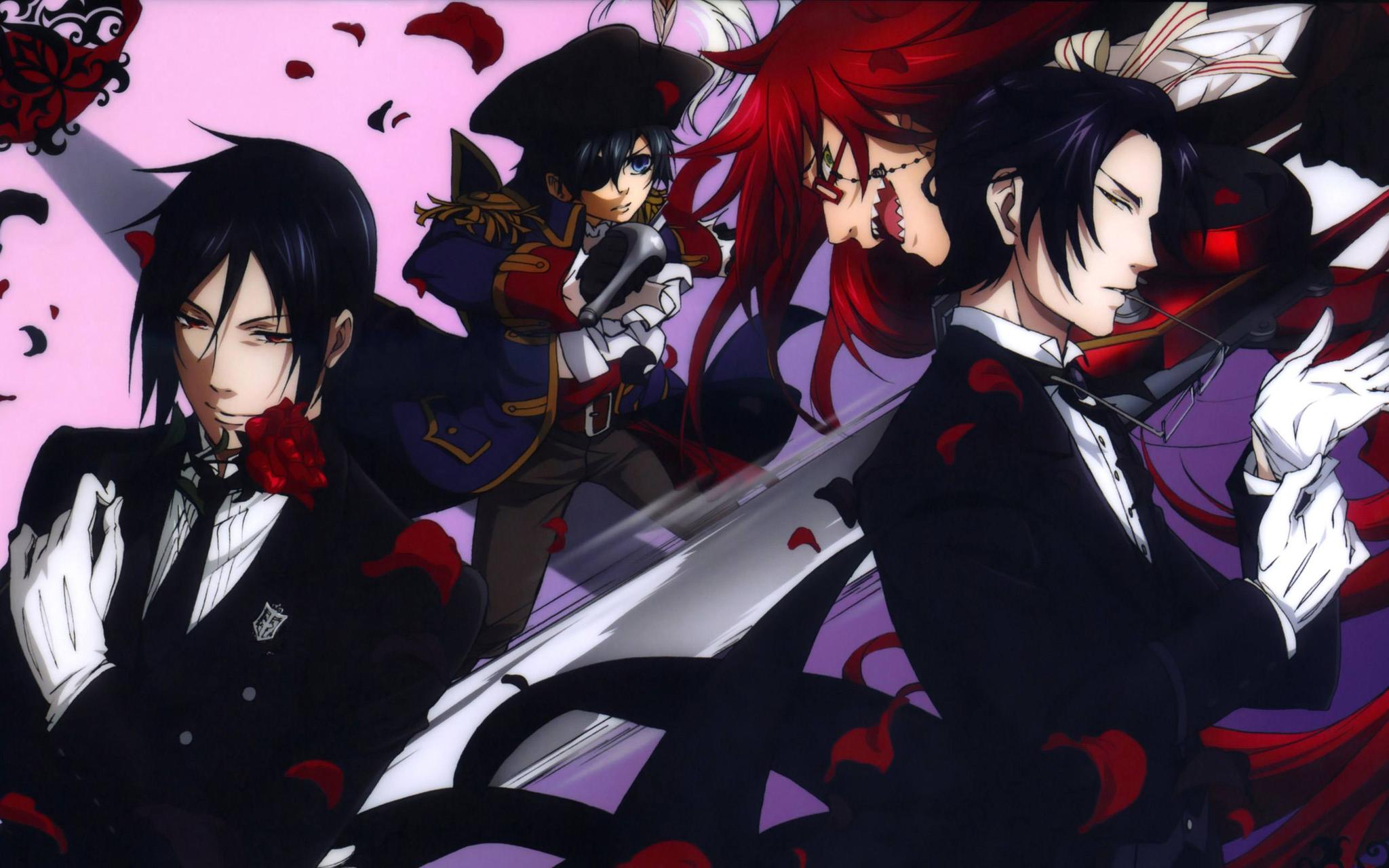 壁纸 卡通动漫 黑执事