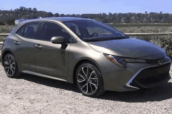 卡罗拉掀背版车型来袭, 颜值秒杀大众高尔夫, 新车起步价2万美元