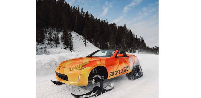 变身大号雪地摩托 日产发布370Zki概念车