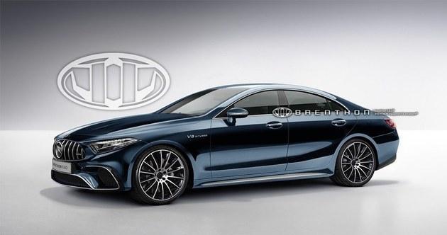 曝梅赛德斯-AMG CLS假想图 造型更激进
