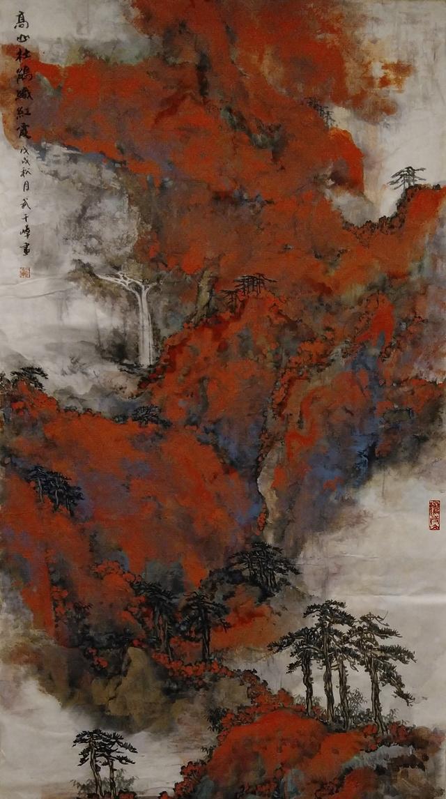 中国著名画家一一武千幛作品鉴赏|山水|山水画|个展