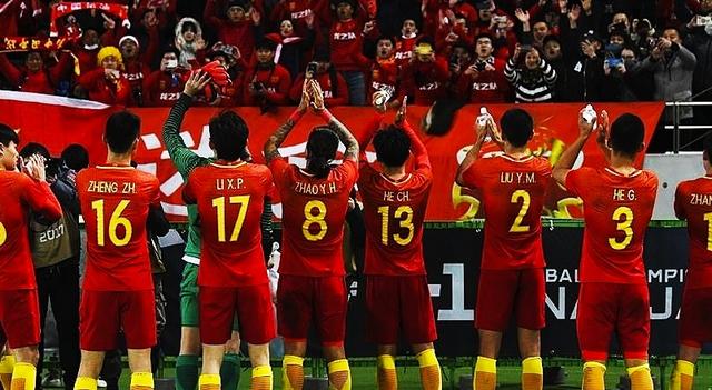 中国男足最新世界排名第76位,卡塔尔世界杯基