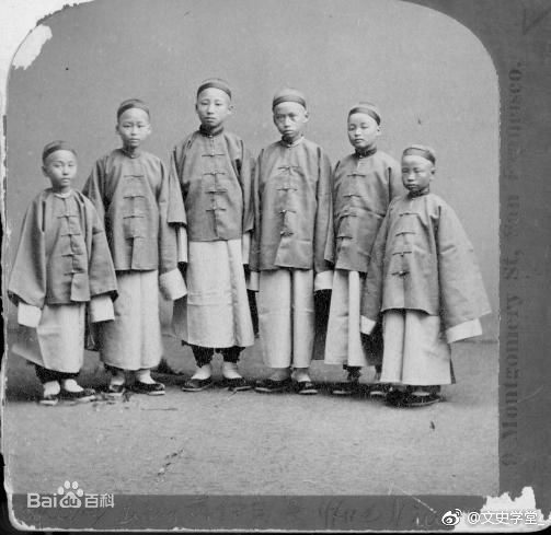 今日】1872年8月11日中国第一批赴美留学生“乘桴浮于海”开拔