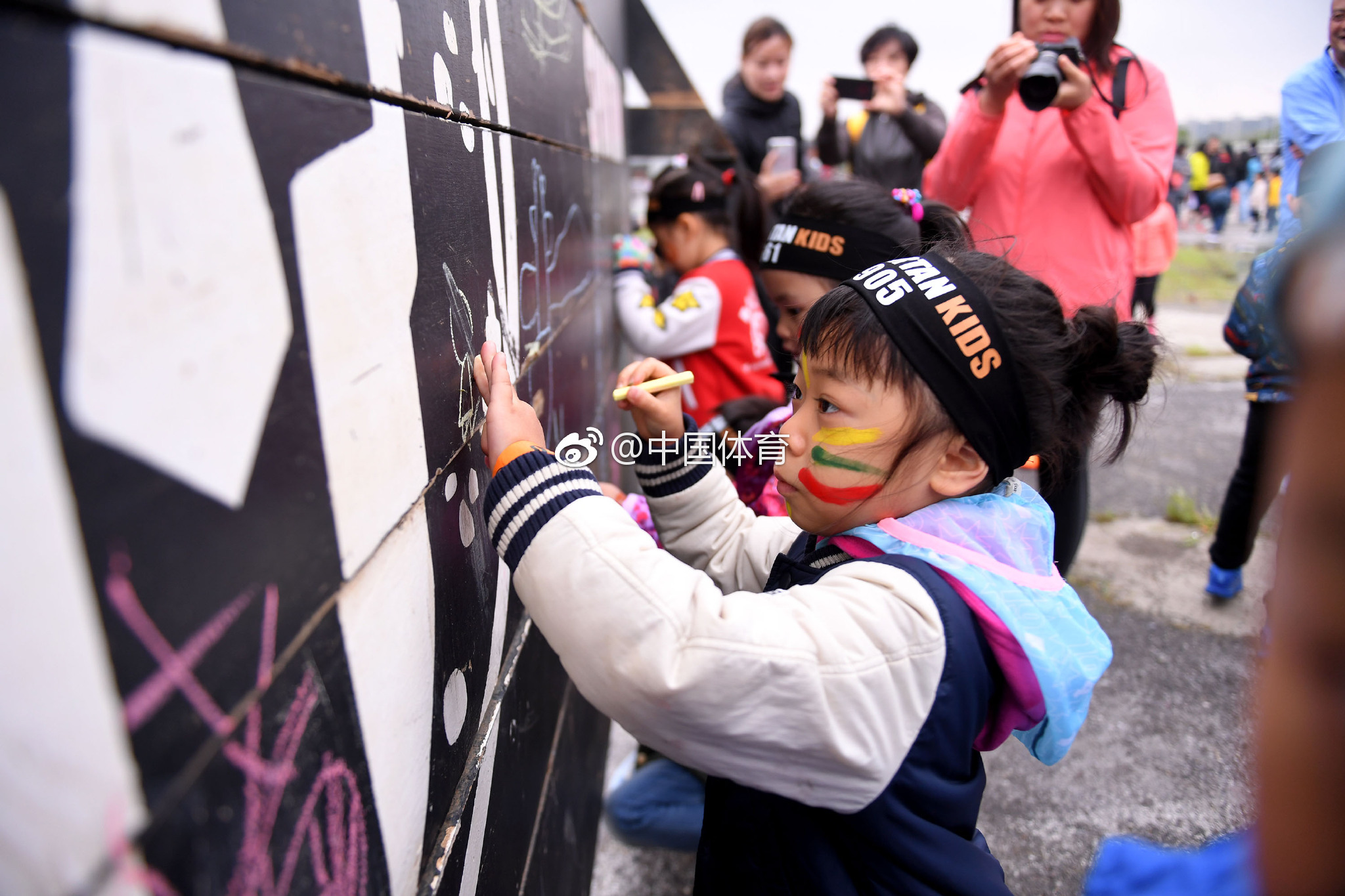 2018年4月14日,2018斯巴达勇士儿童赛在上海