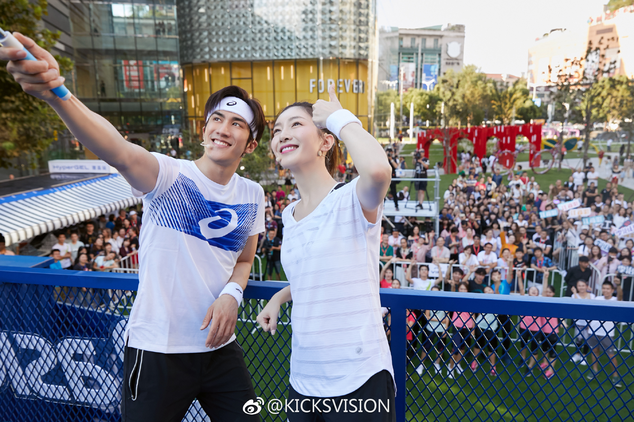 ASICS亚瑟士 大中华区品牌代言人江疏影 上周