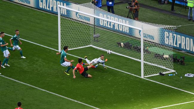 世界杯最大冷门,卫冕冠军德国队出局,韩国队2