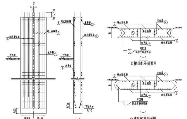 地下连续墙的设计