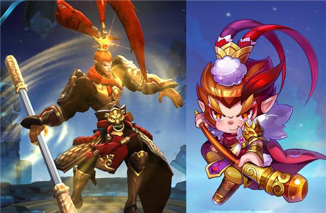 王者荣耀: 天美画师偷懒了吗? 两个游戏的英雄真像!