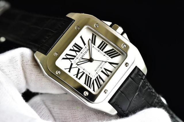 腕表刻度: 卡地亚复刻表评测 山度士(桑托斯\/sa