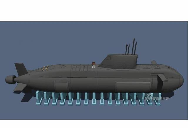 央视四套095核潜艇超大