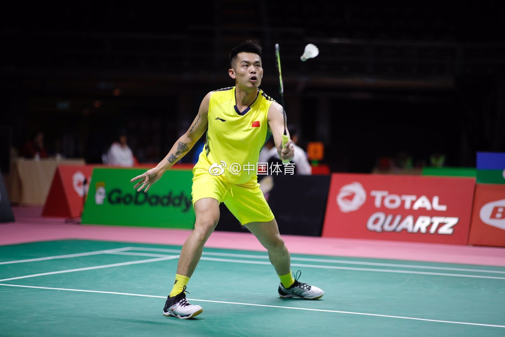 独家现场图 20点 汤杯a组:中国 5-0 印度,林丹发挥稳定