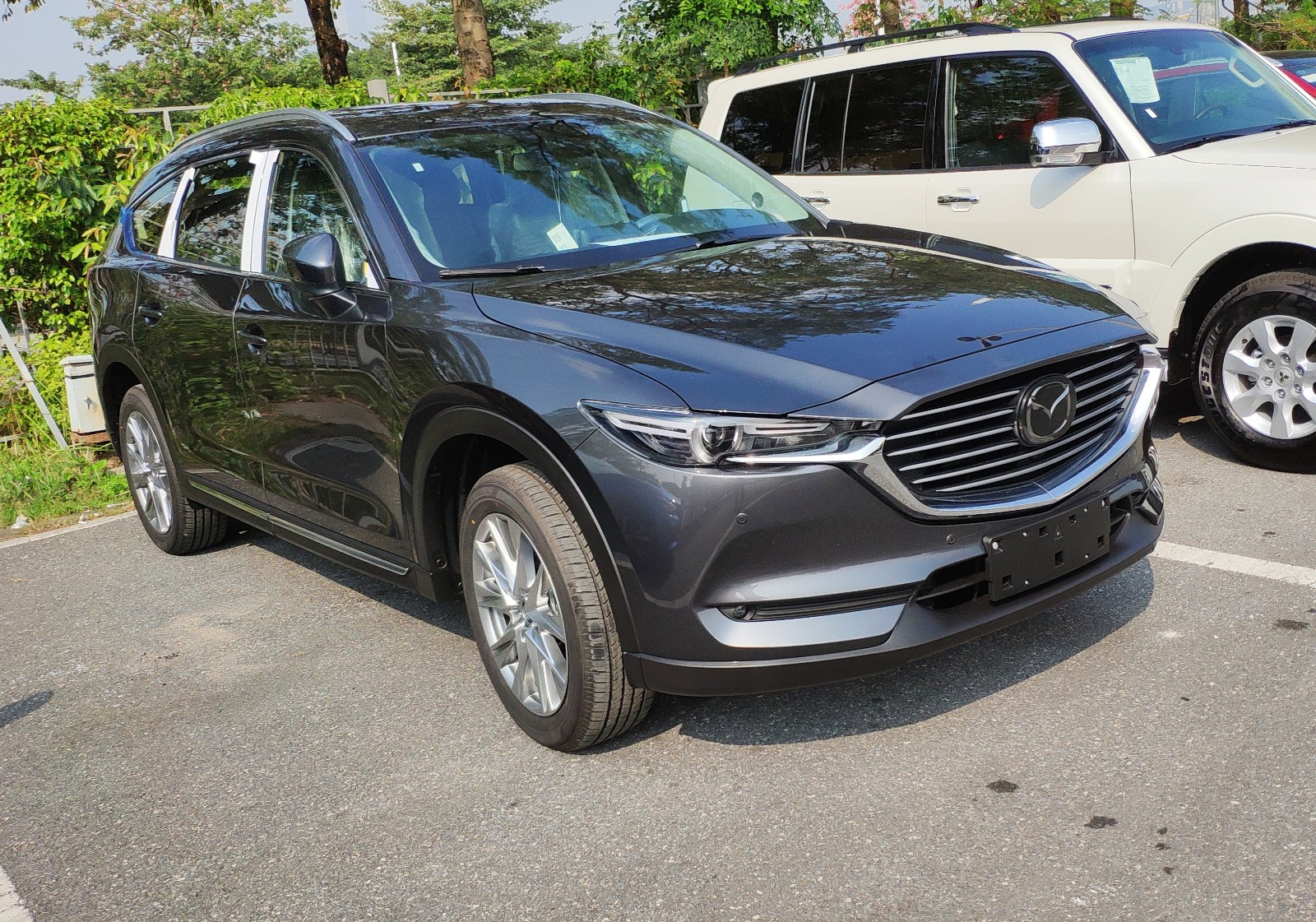 广州车展探馆:长安马自达CX-8实车