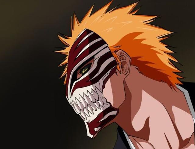 死神:黑崎一护虚化后,各个阶段的面具变化