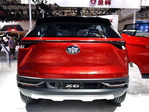 一汽这回牛，奔腾X6横空出世，颜值不输宝马X6，量产卖10万会火