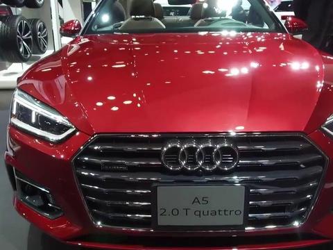 2018款奥迪A5 2.0T敞篷版外观内饰高清实拍