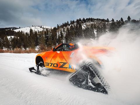 日产发布雪地版跑车370ZKI, 势必在雪地上一展风采