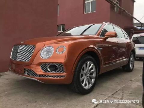 优选车型推荐 彰显车主的尊贵地位19款宾利添越4.0T汽油版配置