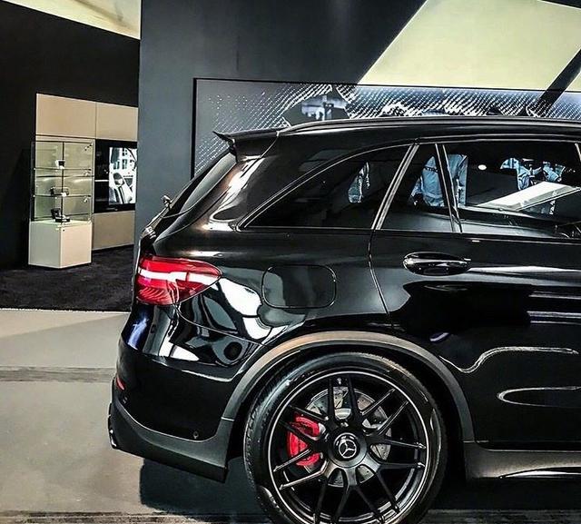 罕见的奔驰AMG GLC63,不认识的人还以为是GLE