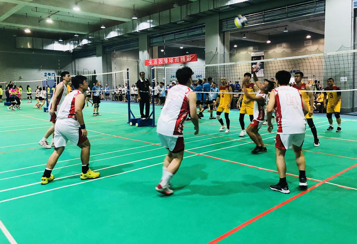 第四届北京市业余排球联赛开幕 参赛队共64支